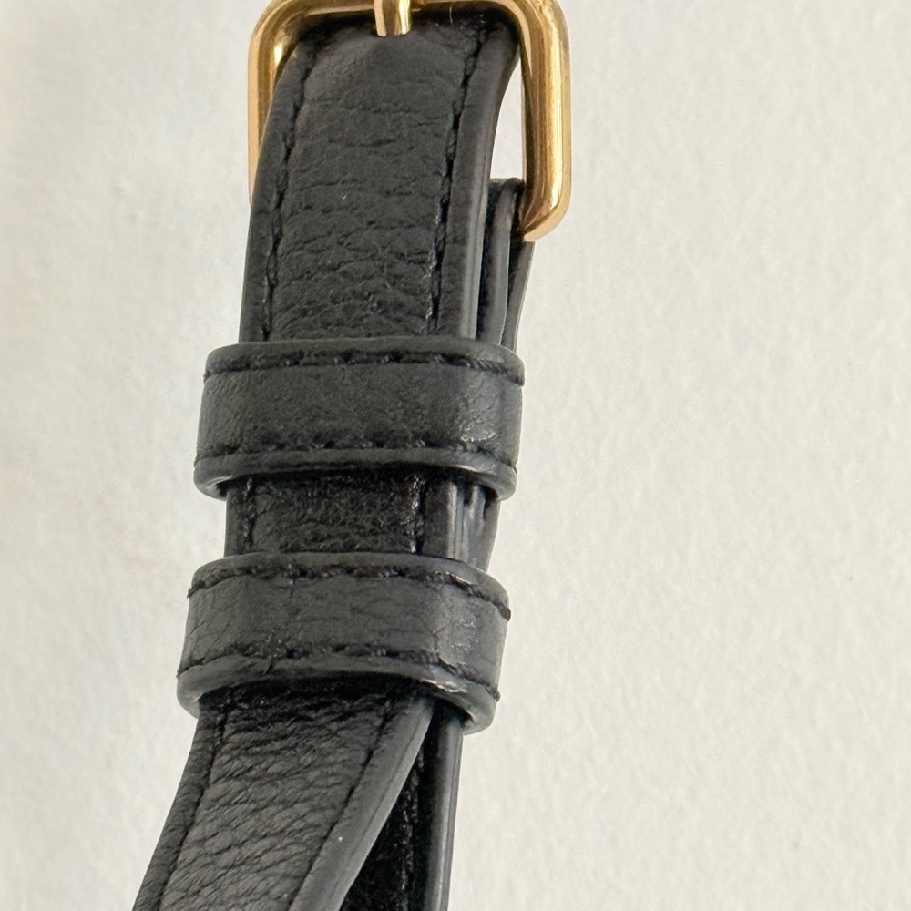 NWOT Marc by Marc Jacobs Q Percy Black Pebbled Leather Crossbody Mini Bag Purse - Picture 5 of 9